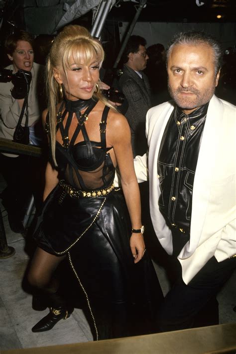 gianni and donatella versace dress|early photos of donatella versace.